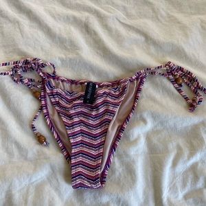 Mink pink bikini bottom